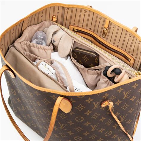 louis vuitton diaper bag example.